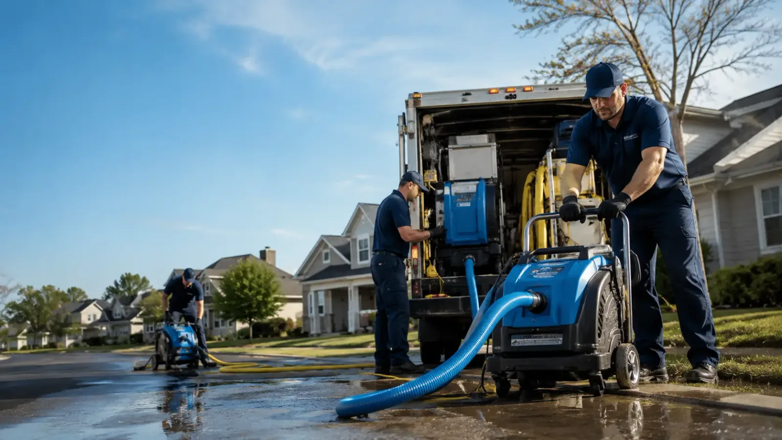 Flood Damage Cleanup in High Hill, MO